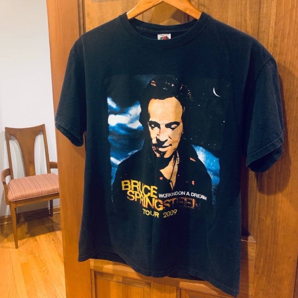 BRUCE SPRINGSTEEN “WORKING ON A DREAM” 2009 TOUR T-Shirt